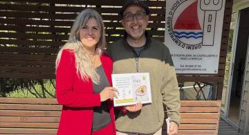 Jose Luis Correja, el gran afortunat de la 20a Ruta de la Tapa de Castelldefels